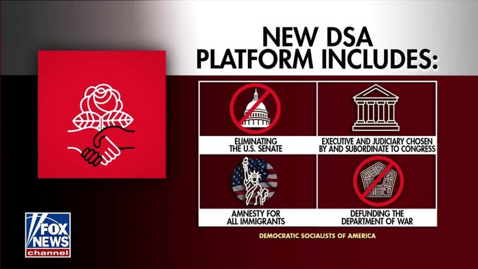 DSA unveils new platform calling for elimination of US Senate, amnesty for immigrants