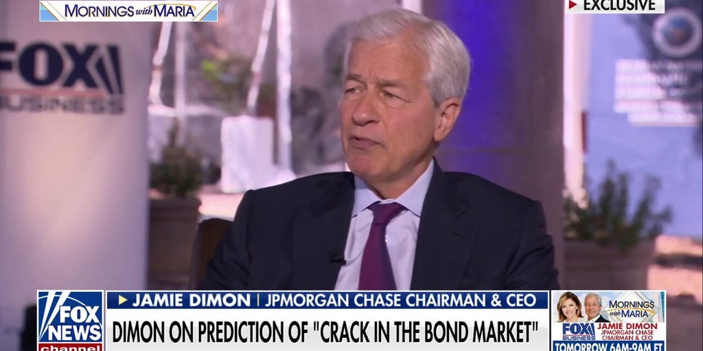 JPMorgan Chase CEO on potential ‘crack’ in the bond market