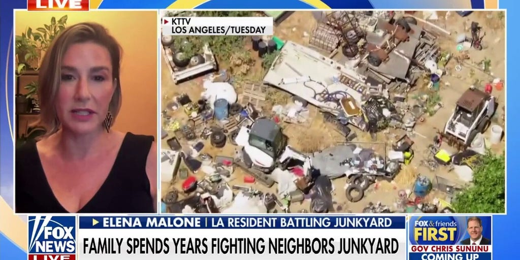 California family spends years fighting neighbors' junkyard: 'Trapped here'