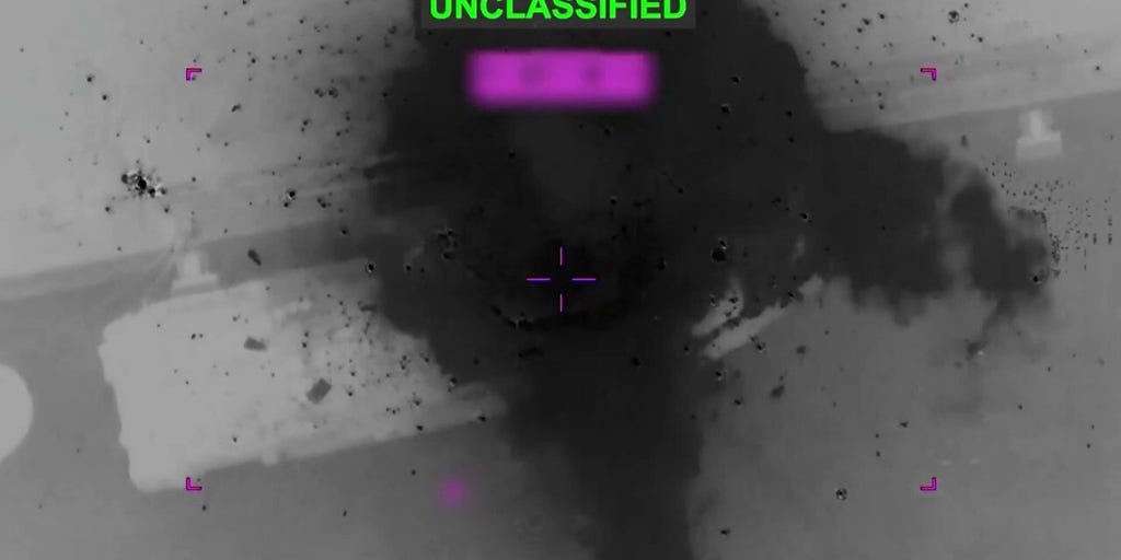New CENTCOM video shows US strikes against Iranian naval vessels