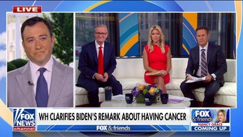 Biden's 'cancer' gaffe forces White House into cleanup mode