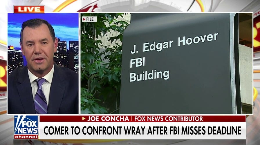 Joe Concha slams media for 'ignoring bombshell development' after FBI misses subpoena deadline on Biden doc