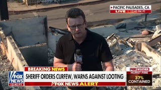 Smoke rises from the ruins of California buildings - Fox News