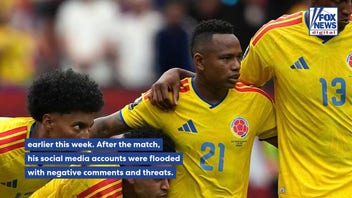 Colombia soccer star receives death threats after World Cup mishap