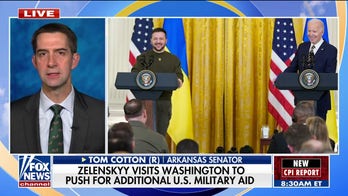 Zelenskyy visits Washington to push for more US military aid as GOP advocates border funding
