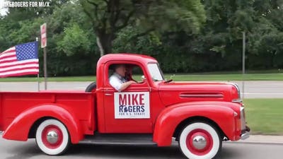 El-Sayed staffer compares Rogers' campaign to 'KKK cross burning' after video of ride in antique Ford pickup