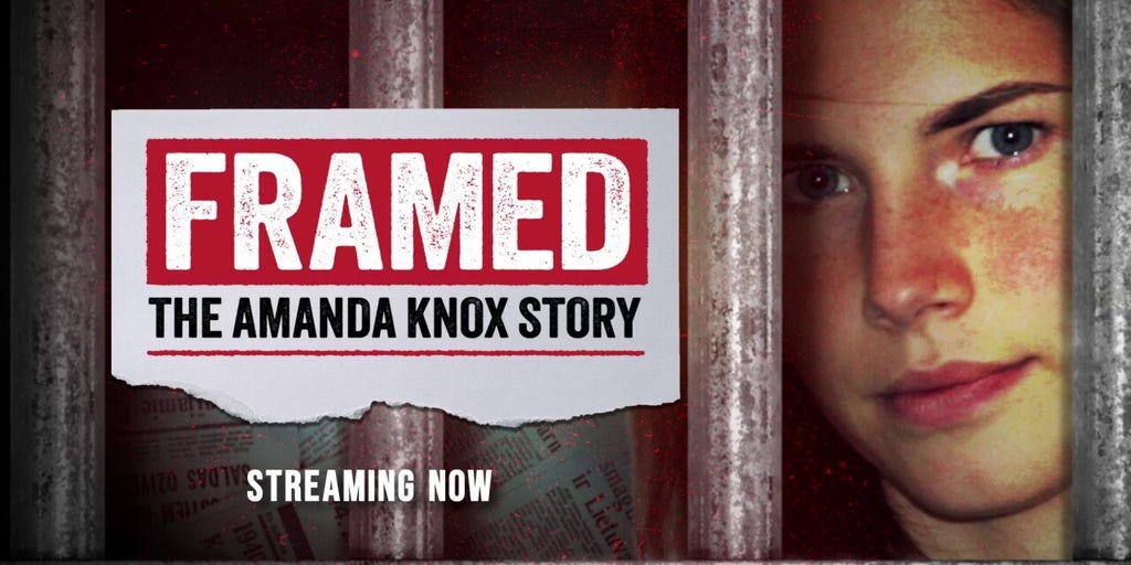 'Framed': Fox Nation special follows 'twists and turns' of the Amanda Knox story
