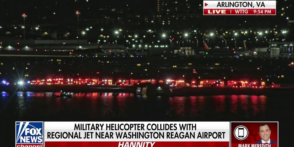 Fox News correspondent arrives on scene after collision: 'The worst is happening right in front of us'