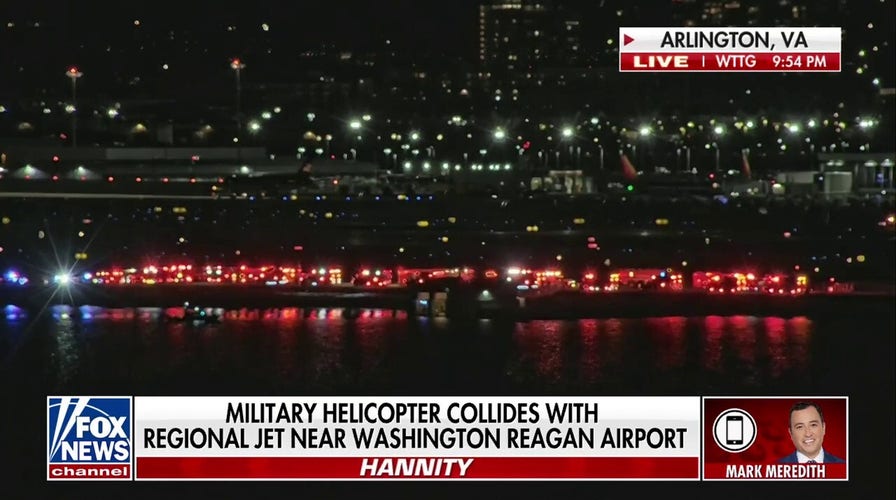 Fox News correspondent arrives on scene after collision: 'The worst is happening right in front of us'