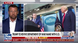 Renaming DOD to Department of War shows proactive mindset, says Sen. Mullin