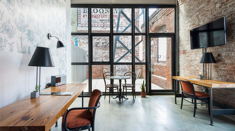 Hotels marketing rooms as office spaces