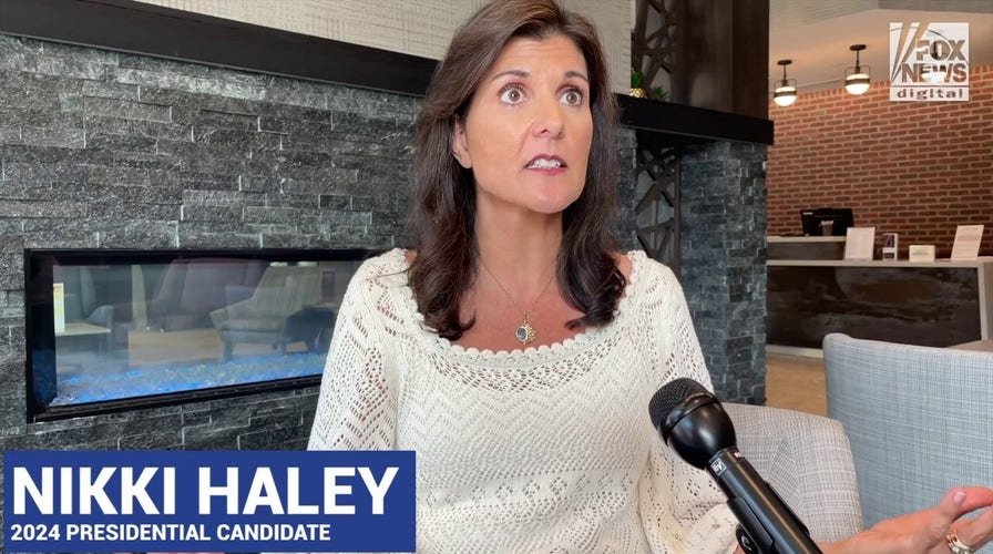 Republican presidential candidate Nikki Haley says that she's telling 'the hard truths' to voters