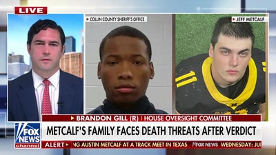 Brandon Gill condemns 'despicable' race-baiters after Metcalf family faces death threats