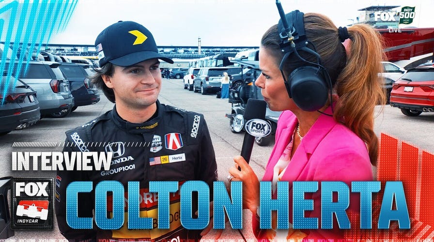 Colton Herta on overcoming past Indy 500 heartbreaks: 'Love for this speedway' | INDYCAR on FOX