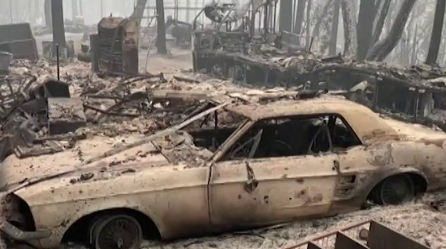 Dozens of wildfires burning in California