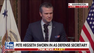 VP Vance leads swearing-in ceremony for new Secretary of Defense Pete Hegseth - Fox News