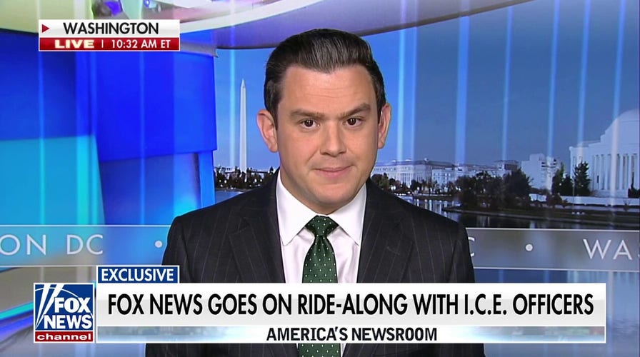 Fox News goes on ride-along with ICE officers arresting 'the worst of the worst'