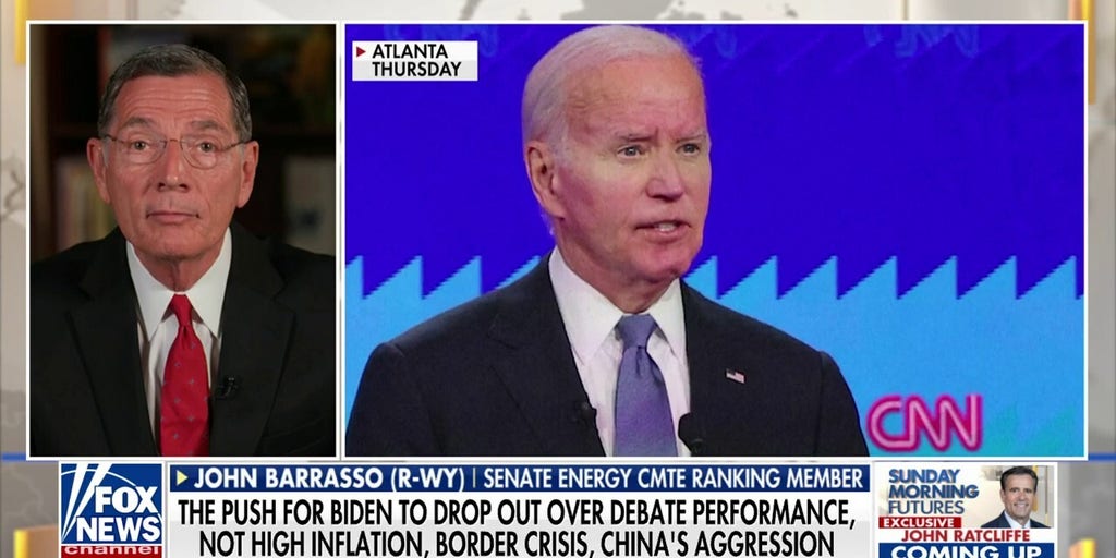 Democrats are 'terrified' after seeing Biden's contrast with Trump: Sen. John Barrasso | Fox News Video