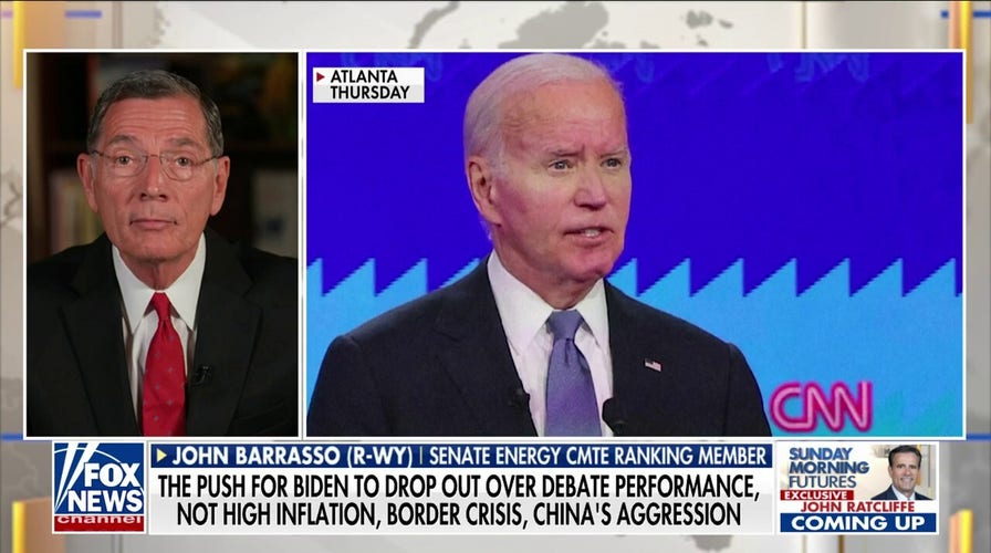 Democrats are 'terrified' after seeing Biden's contrast with Trump: Sen. John Barrasso