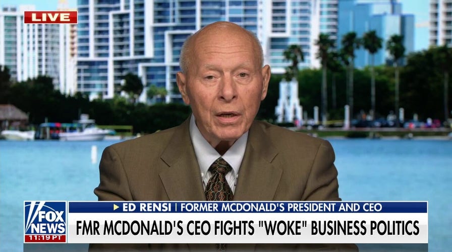 WHITE HOUSE SAYS IT OPPOSES Disney lost sight of its responsibility to shareholders: Former McDonald's CEO
