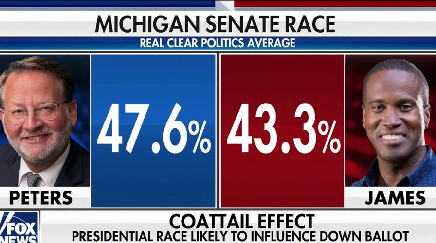 Polls show Senate race tightening in battleground Michigan