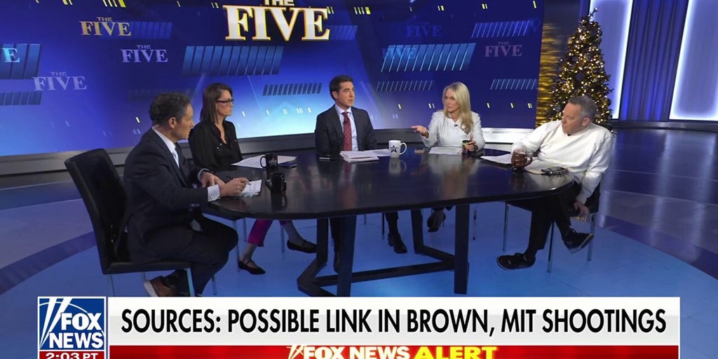 'The Five': Authorities explore possible link between Brown University shooting and murder of MIT professor