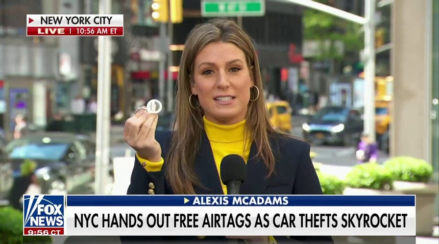 NYC handing out free Airtags as car thefts skyrocket 