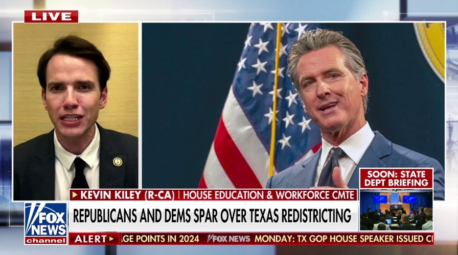 California Gov. Gavin Newsom's 'hyper-partisan' map is 'uniquely corrupt,' GOP lawmaker argues