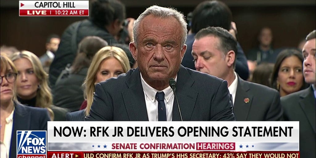 'You are!': First protester disrupts RFK Jr. hearing