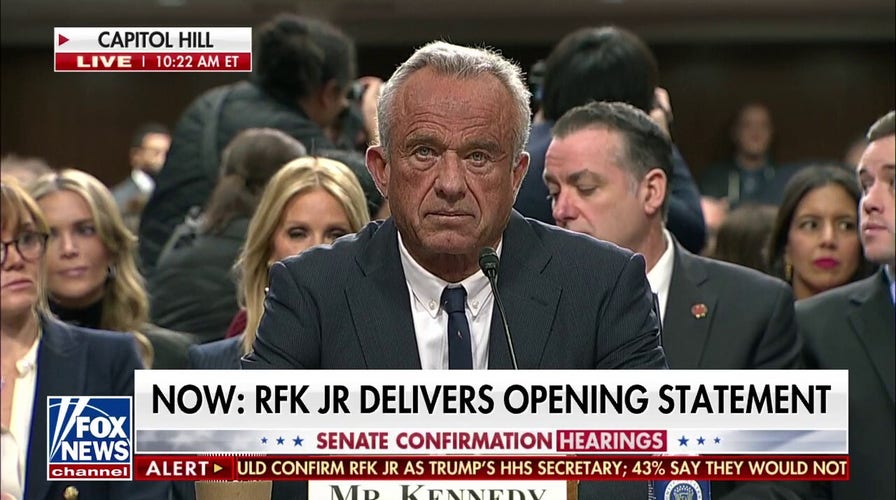 'You are!': First protester disrupts RFK Jr. hearing