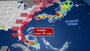 Isaias downgraded to tropical storm as it nears Florida coast