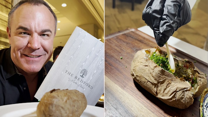 Martha Stewart's high-end baked potato gets rave review from food content creator
