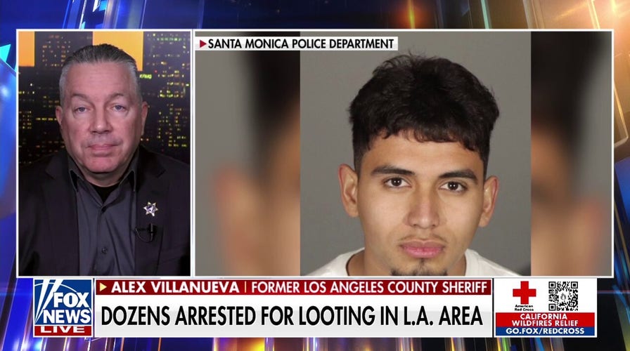 The lack of law enforcement on the ground in LA County is 'very noticeable,' says Alex Villanueva