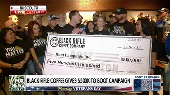 Black Rifle Coffee donates $500K to wellness care for US vets