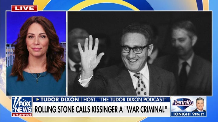 Rolling Stone blasted for branding the late Henry Kissinger a 'war criminal': 'Should be ashamed of themselves'