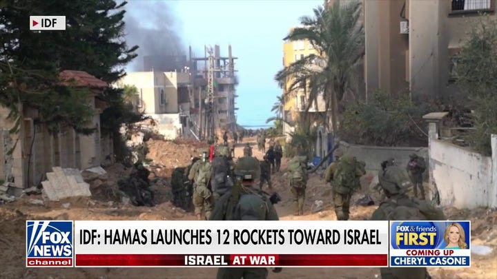 IDF: Hamas launches 12 rockets toward Israel