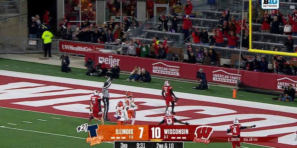 Wisconsin's Darrion Dupree rushes for 84-yard TD to extend lead over Illinois