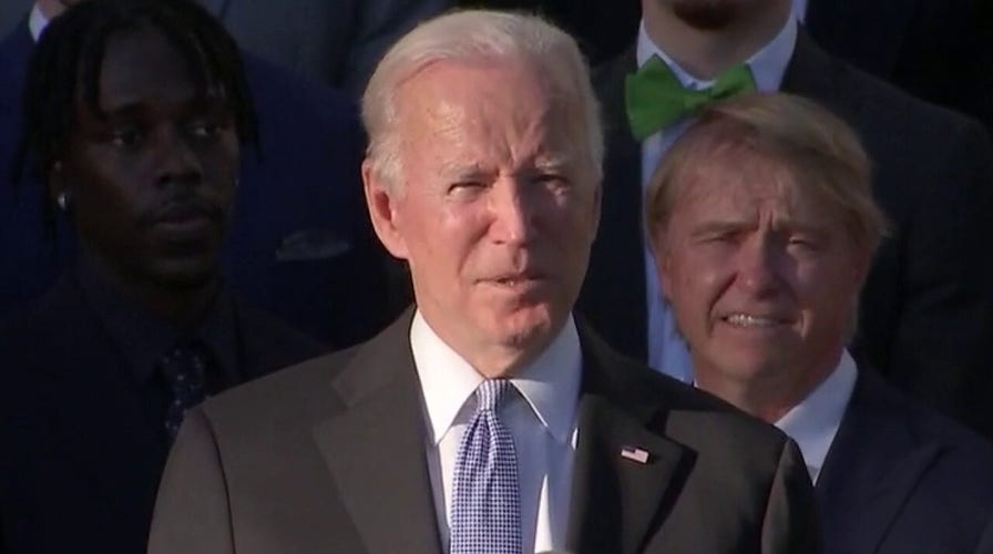 Biden approval plummets as Democrat infighting stalls spending bill