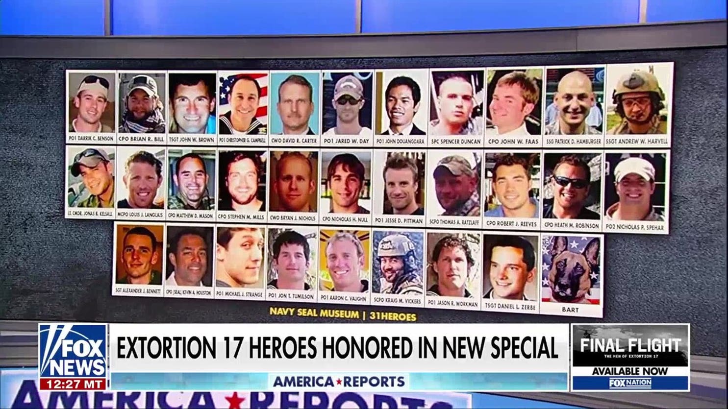 Extortion 17 American service members honored in Fox Nation special