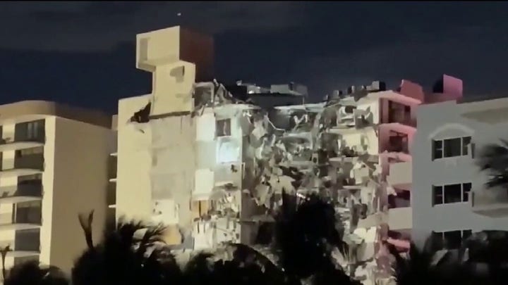 Newly obtained cell phone video sheds light on Florida condo collapse