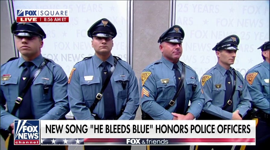 Jordan Oaks performs new song to honor law enforcement during 'National Police Week'