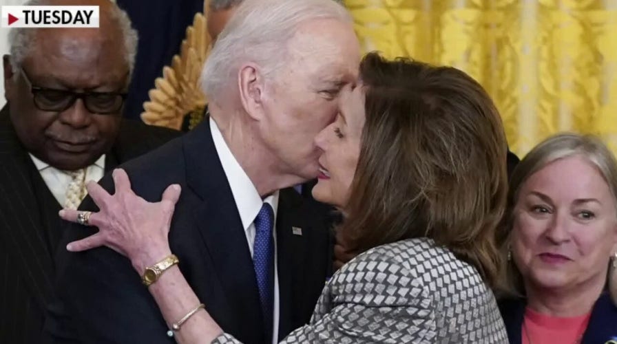 White House denies Biden-Pelosi kiss on cheek is ‘close contact’