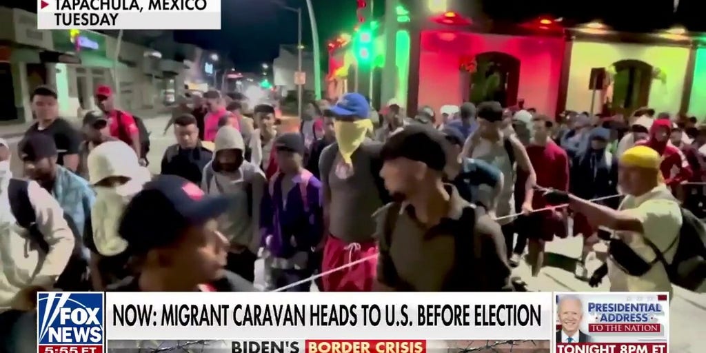 Migrant caravan trekking through Mexico hopes to reach US before election