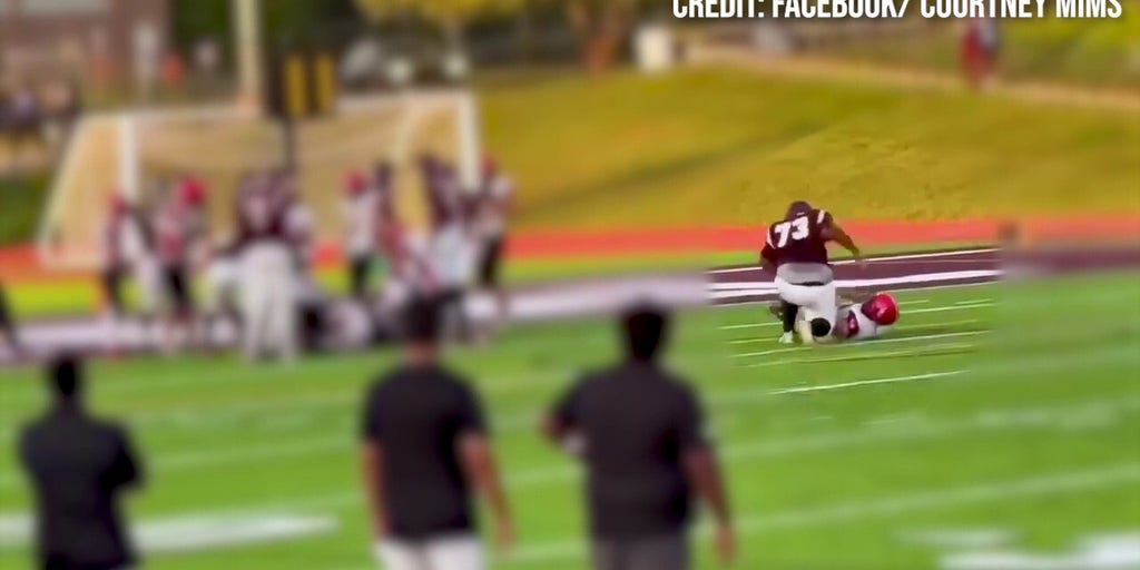 Michigan HS football player injured in disturbing play