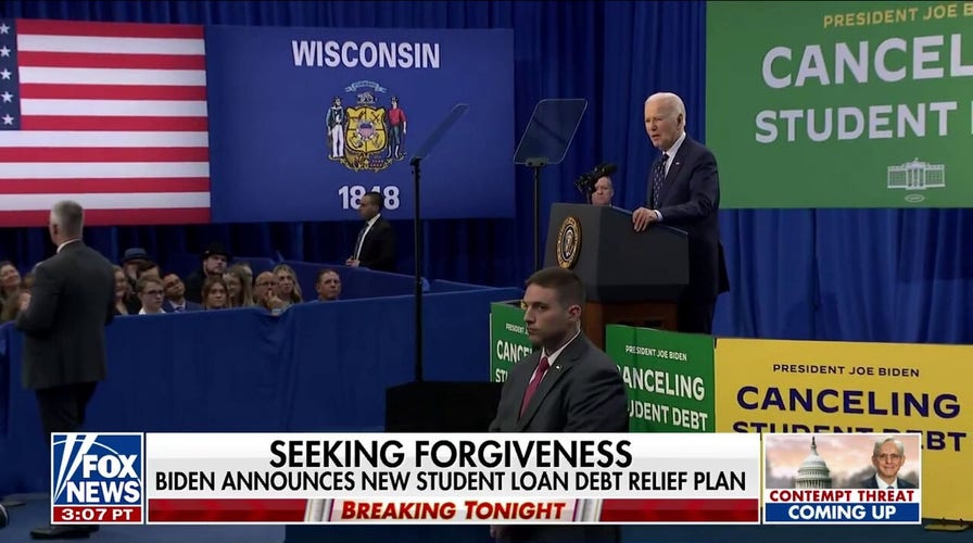 Biden announces plan to slash student loan debt for nearly 30 million Americans