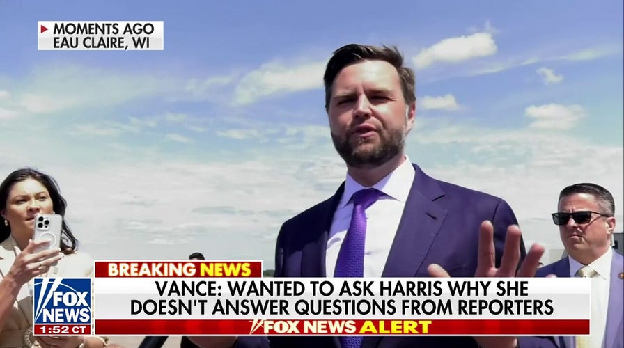 JD Vance: Why does Kamala Harris refuse to answer questions from the media?