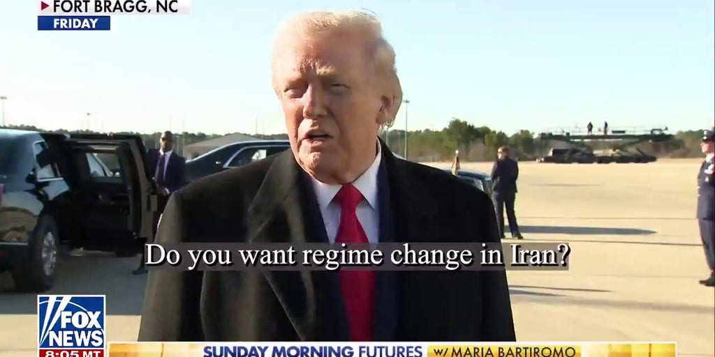 Trump urged to support 'regime change' in Iran as death toll amid crackdown soars