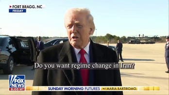 Trump urged to support 'regime change' in Iran as death toll amid crackdown soars