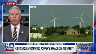 Trump Energy Secretary dodges critics' concerns on wind power's impact on air safety