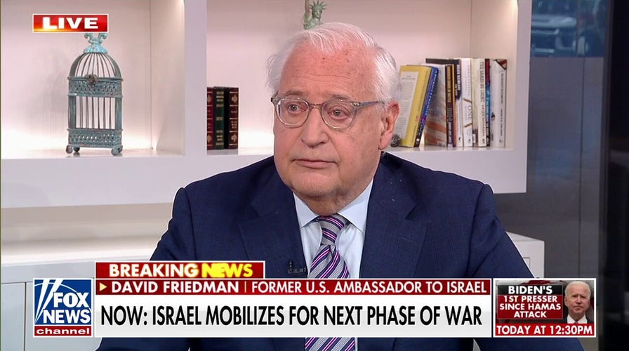 Hostages have become the critical issue: David Friedman